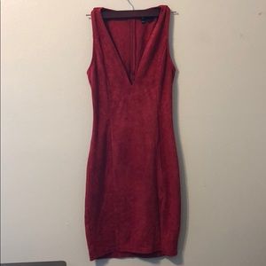 Windsor Red Velvet Dress